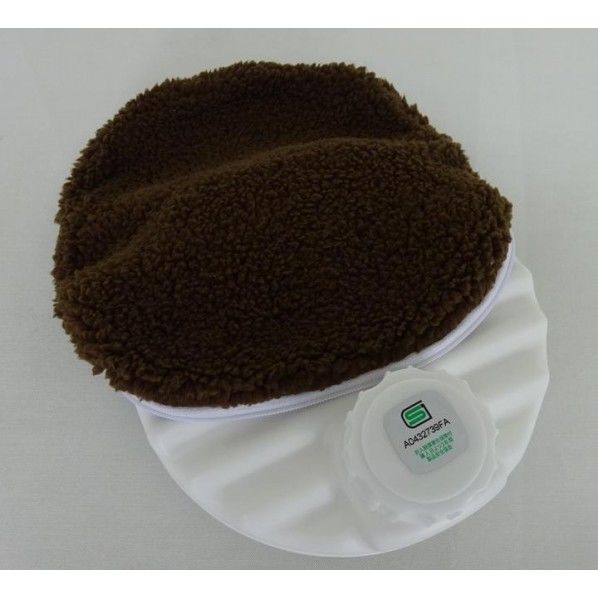 萬年 ミニ湯たんぽ 丸 ホワイト MY-7003 1個