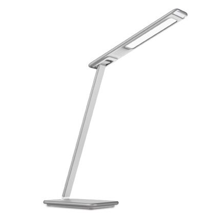 LEDスマートテーブルランプ シルバー W12.6xD33xH43.6cm GS1702S 1台