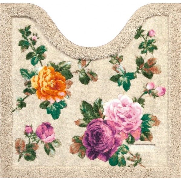 LLT リベルタ トイレマット ベージュ 58×60cm 1個