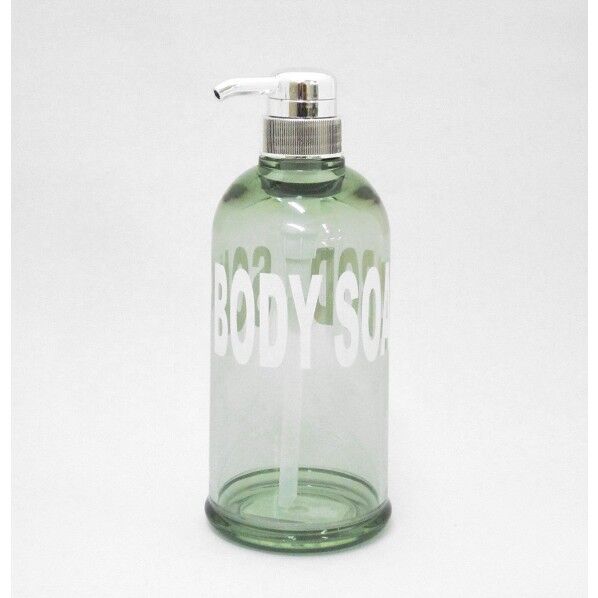 モビリア 大容量ソープボトル ボディソープ用 グリーン 500ml 1個