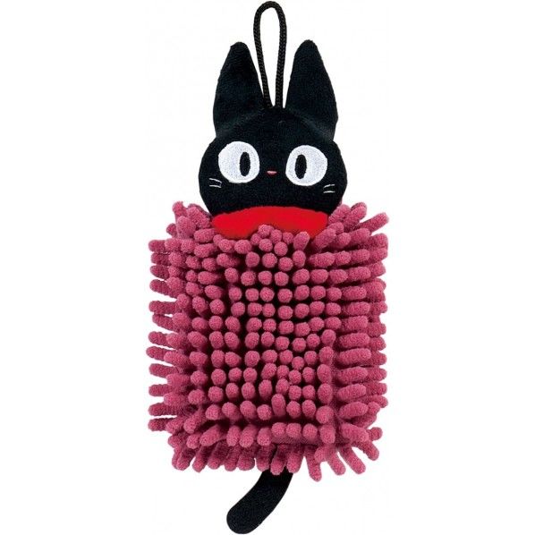 魔女の宅急便 ミニおてふき ジジとリボン 11×12cm 1個