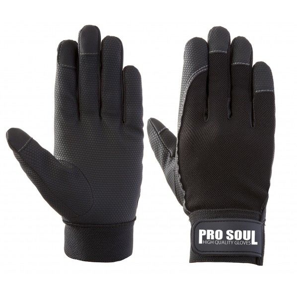 PS-992 3L プロソウル 指先補強 黒 285 x 100 x 10 mm 10点