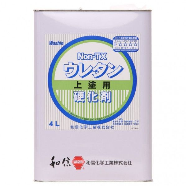 WNon-TXウレタン硬化剤 とうめい 4L 1