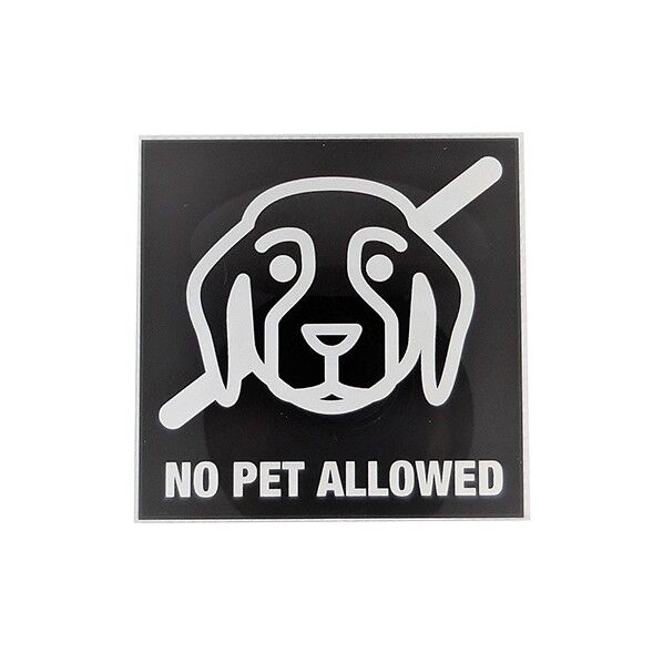 サインプレート ペットNG