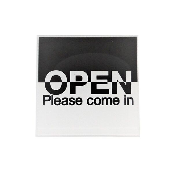 サインプレート オープン