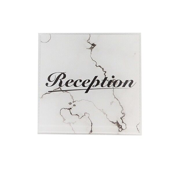 サインプレート 受付 大理石