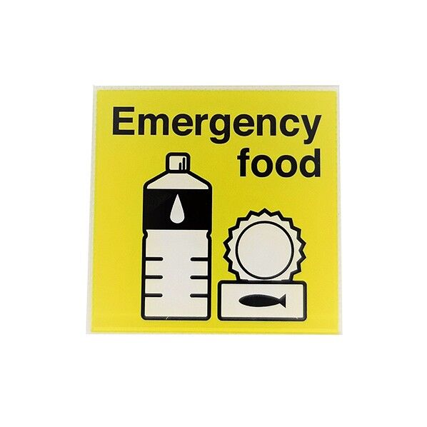 サインプレート 非常食