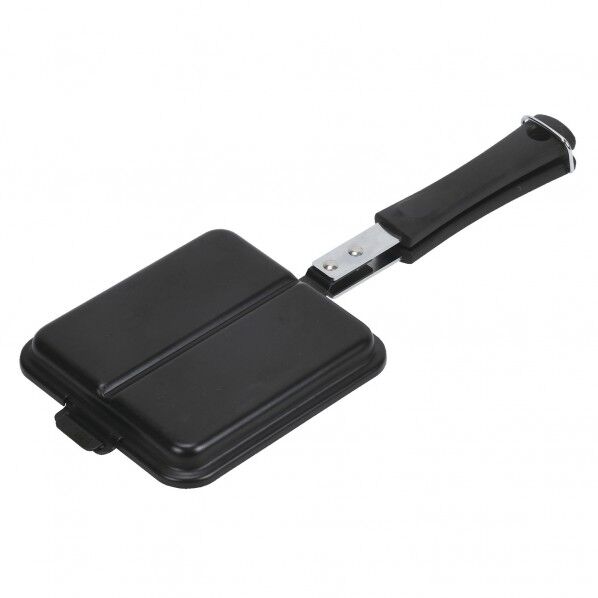 あつあつホットクックIH対応鉄製ホットサンドメーカー レッド セパレート LD-290 1個