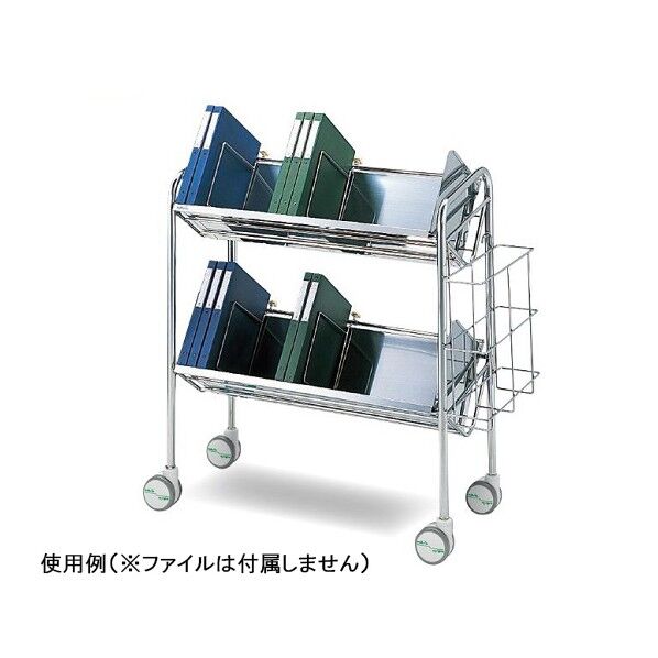 カルテワゴン(サイドカゴ付) 60型 870×365×987mm