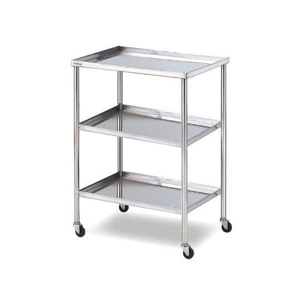 折り上げ卓子 3段・大 600×450×800mm 0-1590-03 1