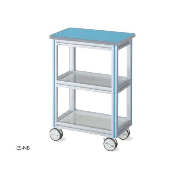 ヨーロピアンカートII 600×400×855mm ブルー 0-3589-23 1