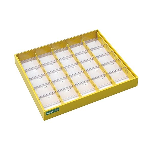 散薬用トレー イエロー 0-1032-03 1個