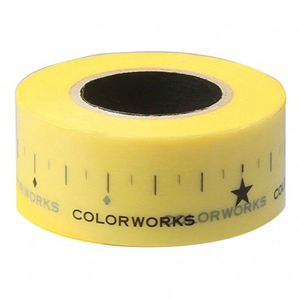 マスキングテープ(目盛付き) 幅24mm✕長さ18m 8306700 1巻