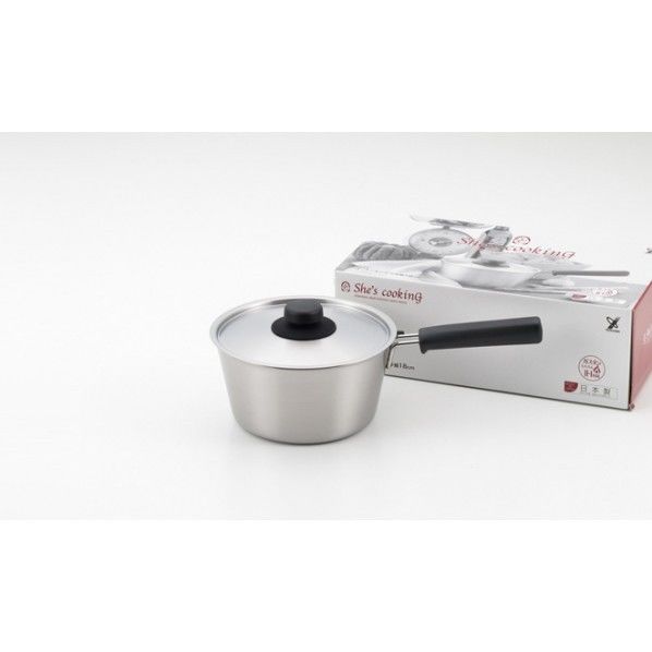 シーズ・クッキング 片手鍋 18cm YH8543 1個