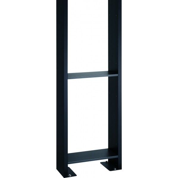 ヴィコ DB スタンド H1300 アンカータイプ サテンブラック W452×H1300×D195mm 324031120 1個