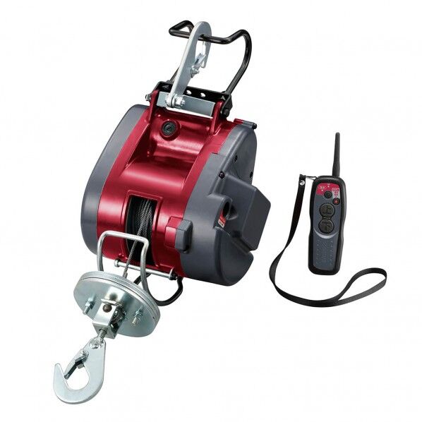 リモコンウインチ グレー 60Kg AWI62RC 21m 1台