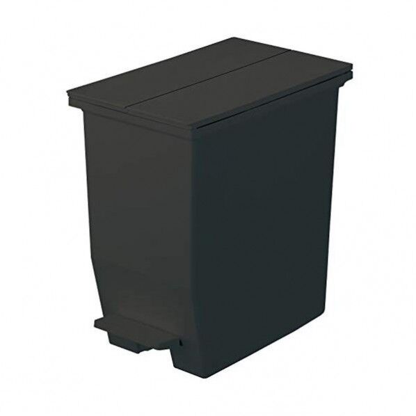 SOLOW ペダルオープンツイン ブラック 220×360×380mm 20L GSLW002 1個