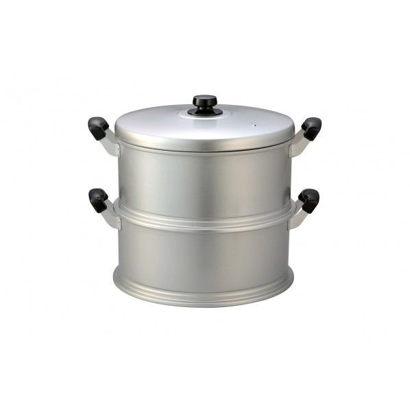 アルマイトセイロセット 30cm 424×320×345mm 4.4升 1個