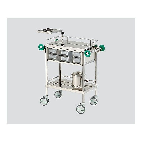 ナーシング処置車 SW220 557×350×840mm 0-7969-01 1