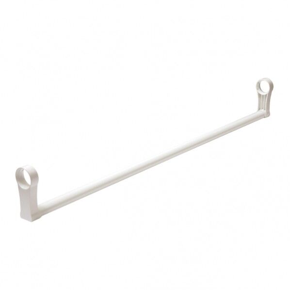 スライド物干し竿 ホワイト 906×45.5×111mm LE90 1セット