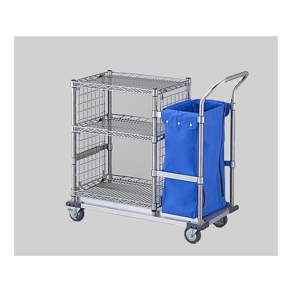 オムツカート(メッシュパネル付き) シングルタイプ 0-9939-01 1