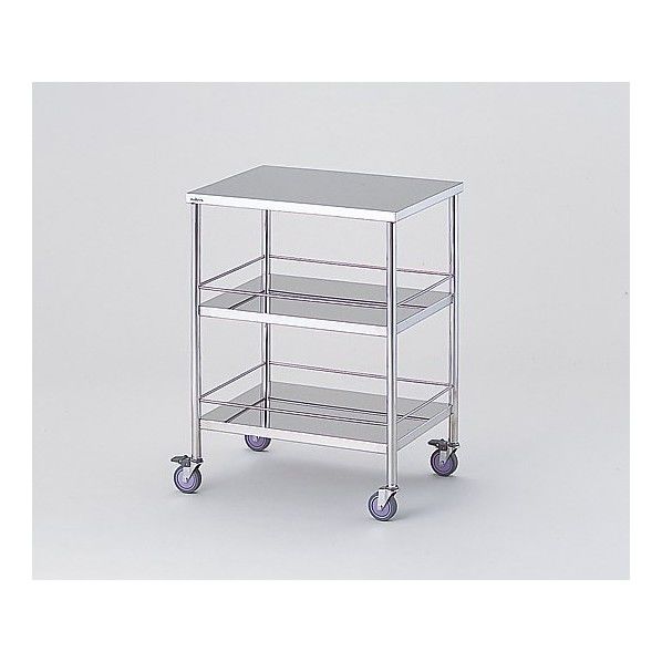 エコノミー回診車 3段 450×300×800mm 0-9945-03 1