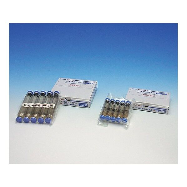 シールステリバイアル　１０ｍＬ 外径×高さ×口内径(mm)：φ21×53×φ9.1 0-8543-12 10本