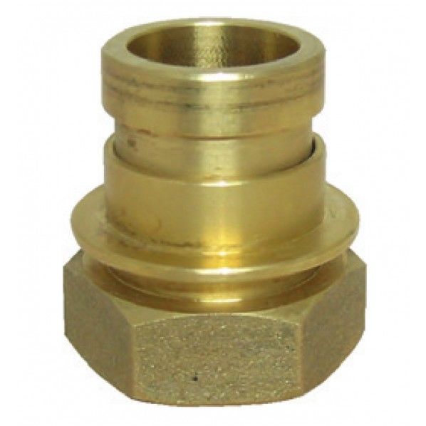 アルミ製 町野式媒介金具 E105 町野男×管用テーパネジ女(Rcネジ) 40A 36E040A 1個