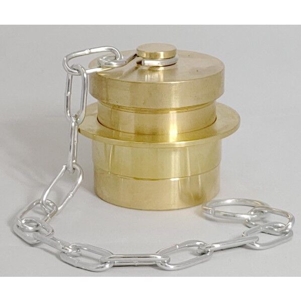 黄銅製 町野式金具 H108 町野式男キャップ 鎖付き 25A 36H025B-C 1個