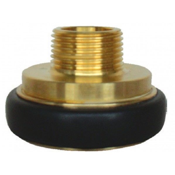 黄銅製 町野式【異径】媒介金具 D104 町野女×管用テーパネジ男(Rネジ) 65A×50A 43D6550B 1個