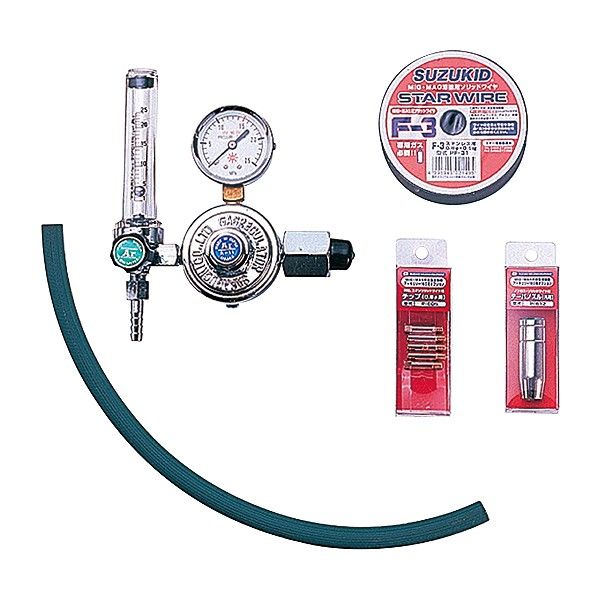 〈軟鋼、ステンレスMAG溶接用〉アーキュリー120/160用MAGセットMAS-50※ボンベなし