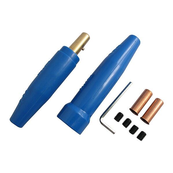 スターロックケーブルジョイントM型38SQプラグ・中継ソケット電気溶接用ケーブルジョイント 14sq~38sq P-304 1組