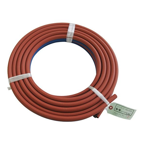 アセチレン/酸素ツインガスホース 10m W-78 1