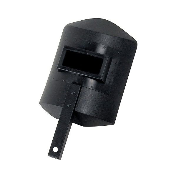 プラスチック手持ち式溶接遮光面【カバープレート・遮光プレート付】