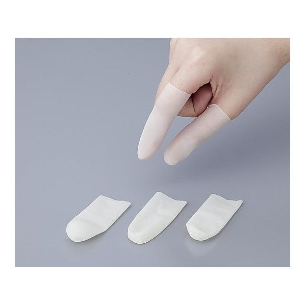 アズピュア帯電防止指サック ハイグリップ カットタイプ S 28800個 1-3001-51 1