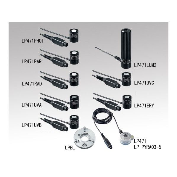 照度・輝度・放射照度計 プローブ(放射照度) 1-2559-15 1