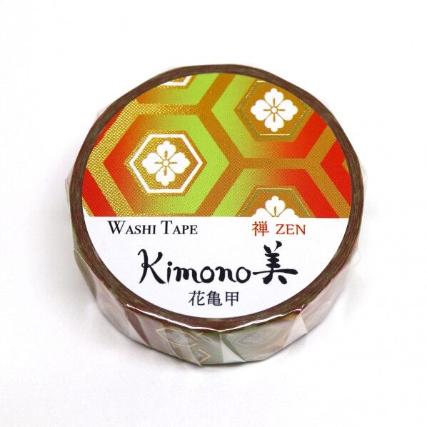 マスキングテープ 花亀甲 15mmx7m GR-3021 1個