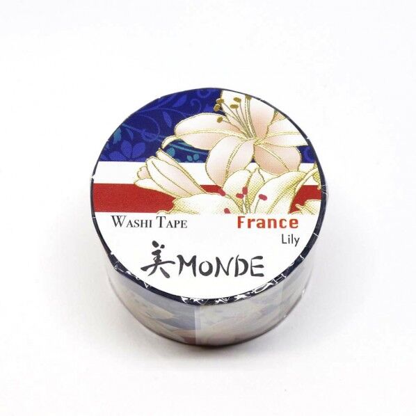 マスキングテープ フランス「ユリ」 25mmx5m GR-4024 1個