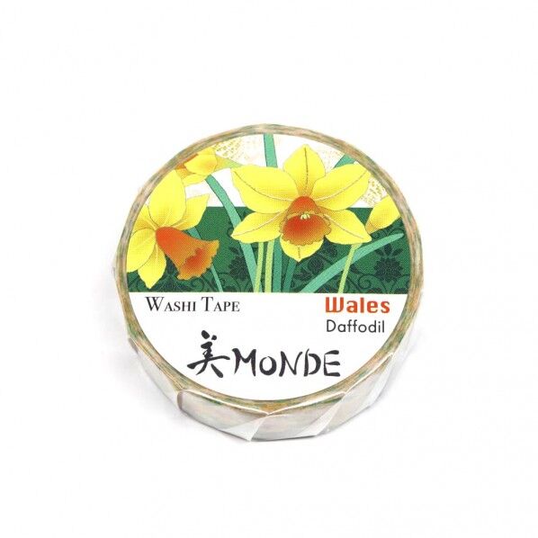 マスキングテープ ウェールズ「ラッパスイセン」 15mmx7m GR-4039 1個