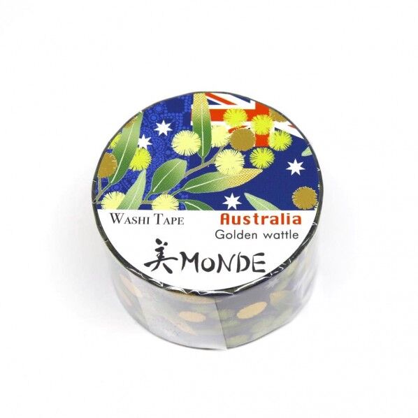 マスキングテープ オーストラリア「ゴールデンワトル」 25mmx5m GR-4044 1個