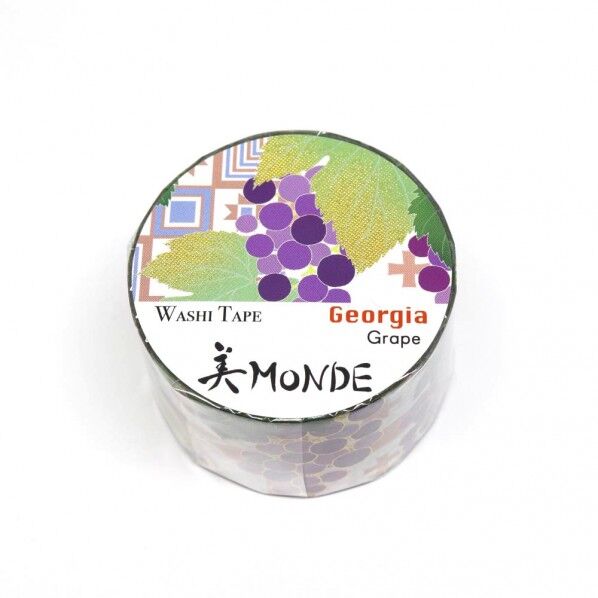 マスキングテープ ジョージア「ブドウ」 25mmx5m GR-4050 1個