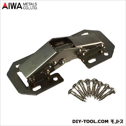 ヘティヒ面付 スライド丁番 キャッチ付 32038 1個