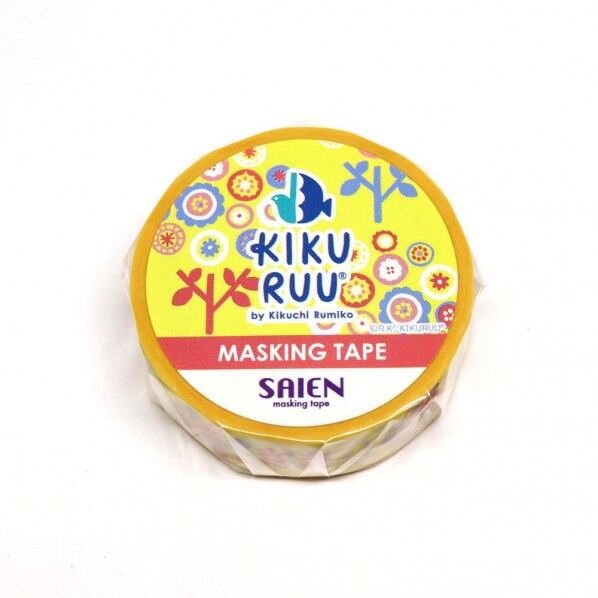 マスキングテープ BOUQUET 15mmx7m UR-0132 1個