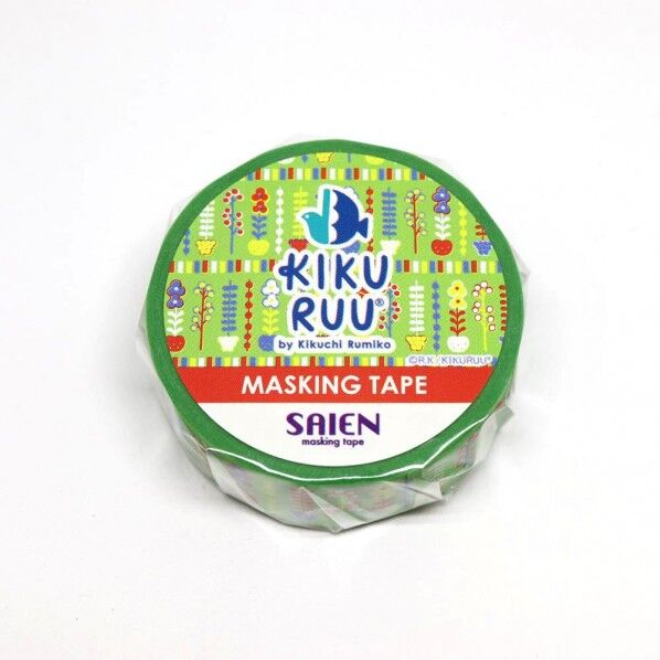 マスキングテープ STRIPEFLOWER 15mmx7m UR-0133 1個