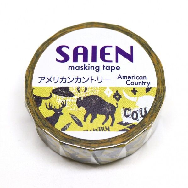 マスキングテープ アメリカンカントリー 15mmx10m UR-0164 1個