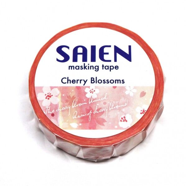 マスキングテープ CherryBlossoms 15mmx10m UR-0173 1個