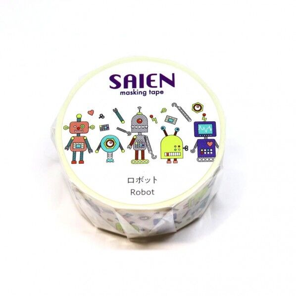 マスキングテープ ロボット 20mmx7m UR-4006 1個