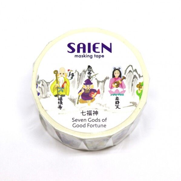 マスキングテープ 七福神 20mmx7m UR-4018 1個