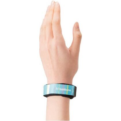 ｂｏｎｂｏｎｅスリムリストバンドフリーアクアボーダー 17 x 10 x 3 cm 000-1411 1本