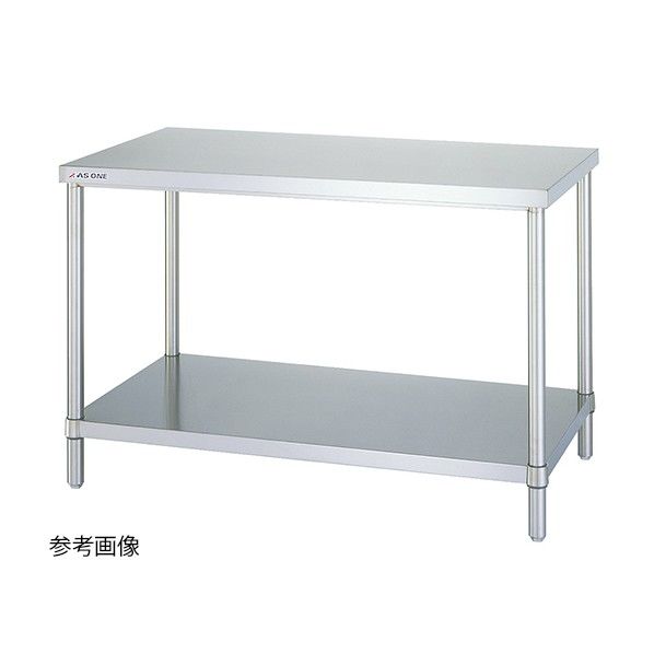 静音ステンレス作業台 WB-6045SI 幅600×奥行450×高さ800mm 1-5932-21 1個